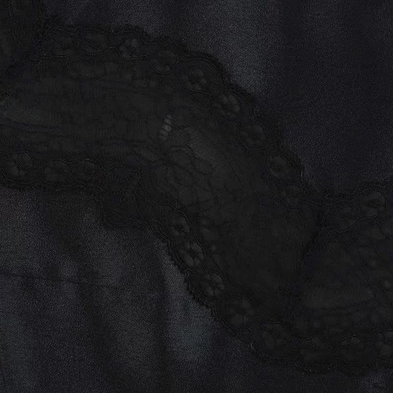 SHIATZY CHEN/夏姿&middot;陈 Sequenant's hem lace stitching court wind coat 56C3566