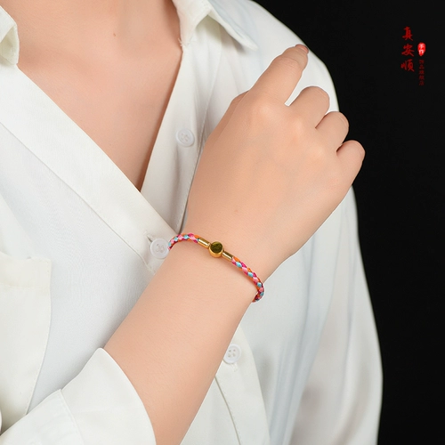 真安顺 Модный синий оригинальный дизайнерский браслет для влюбленных, в западном стиле