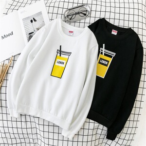 【清仓甩卖】春季加绒纯棉情侣长袖卫衣