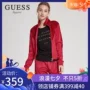 GUESS19 mùa hè nhung nữ khâu ngắn cổ áo khoác thể thao áo khoác O91A14FL01P - Áo khoác thể thao / áo khoác áo khoác sport