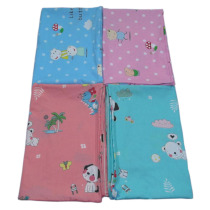 60135 Pure Cotton Children Quilt Cover Full Cotton Cloth New Single Piece Cartoon Small Animal Kindergarten Bed literie