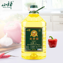 Mountain God Pressed Mountain Tea Oil 4L Evergreen Tea Seed Oil Pure Tea Seed Oil Baby Edible Oil First-class Vegetable Oil