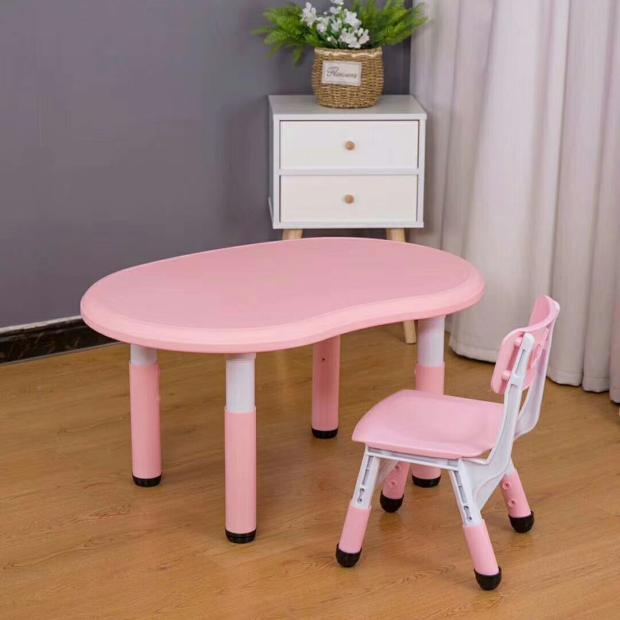 Children's peanut table small study table pea table adjustable lifting desk children's toy table game table - Taobao