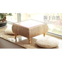 Low table window sill low table household small table tatami bay window table tatami rattan bay window table bedroom kang table