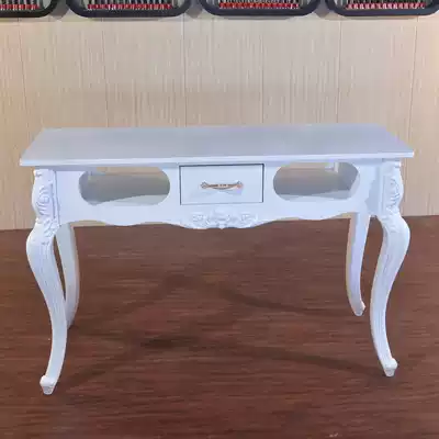 Nail shop table Single double three-person table Special price economical net celebrity chair Nail table table and chair set