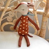 S Bambi Deer Doll North Eurowind Children Appeasement Doll Pure Cotton Cute Little Deer Paparazzi Photography Decoration