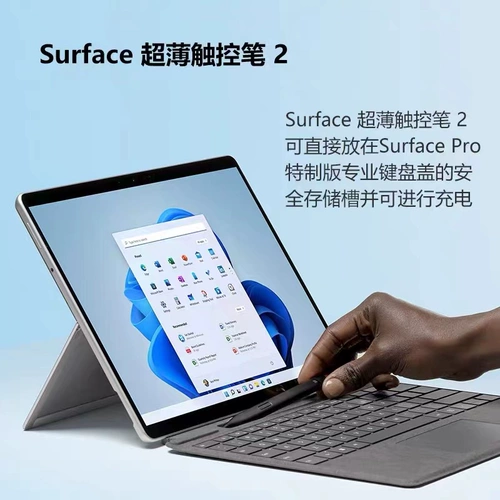 Microsoft Surface Touch Pen Studio Ultra -Thin Litthium Aquade Pen Hating Pro/8/9 Tilting Design Generation