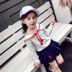 Cô gái mặc mùa xuân và mùa thu Set Little Girls College Wind dài tay + Váy ngắn thời trang Bộ hai mảnh 3 cửa hàng quần áo trẻ em Phù hợp với trẻ em