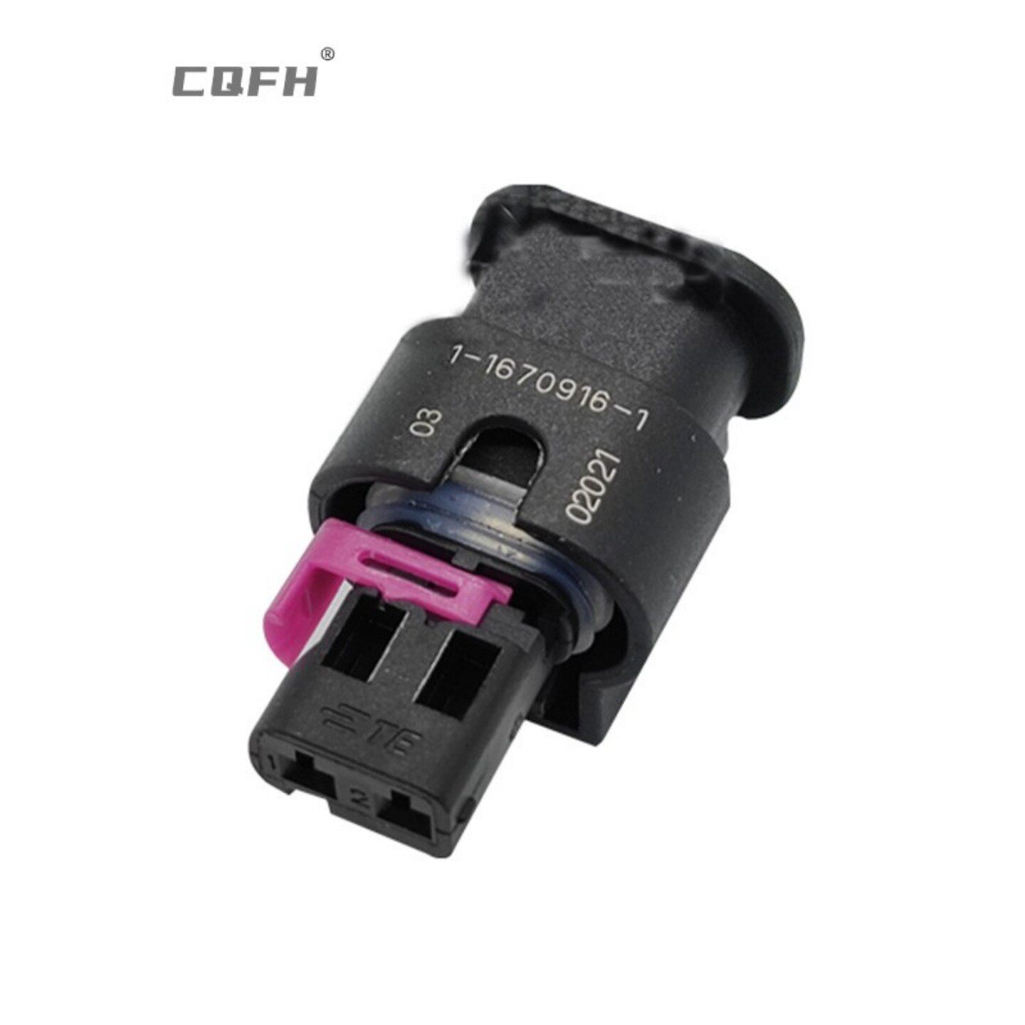 国产2孔汽车连接器护套1-1670916-1技术解析：PA66+PBT材料如何实现-40℃~150℃可靠密封_连接器_淘宝数码网