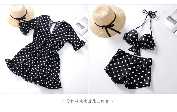 Bộ đồ bơi đôi nữ phù hợp với áo ba lỗ 2018 bikini mới che bụng giảm béo mùa xuân đi biển quần tây nam phù hợp với quần - Vài đồ bơi 	đồ đi biển cặp đôi	