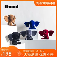 Dnnni Modern Creative Velvet Small Flying Sleephant Poster Cartoon Home Home Hotel Room Комната Детский дом украшение