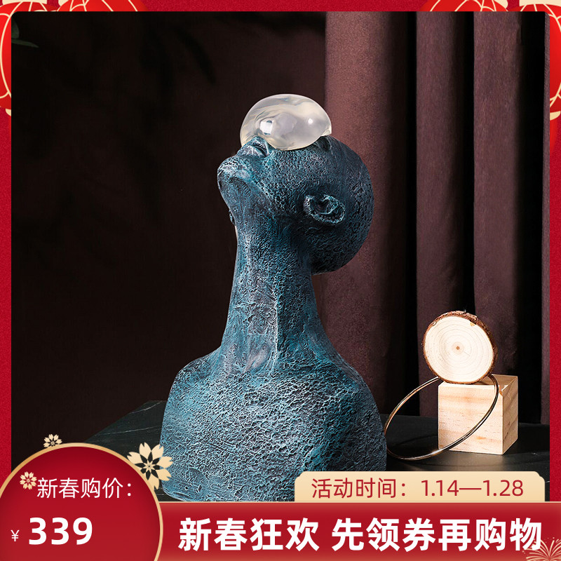 Dnnni abstract figure art sculpture decoration modern home living room model room hotel villa soft decoration