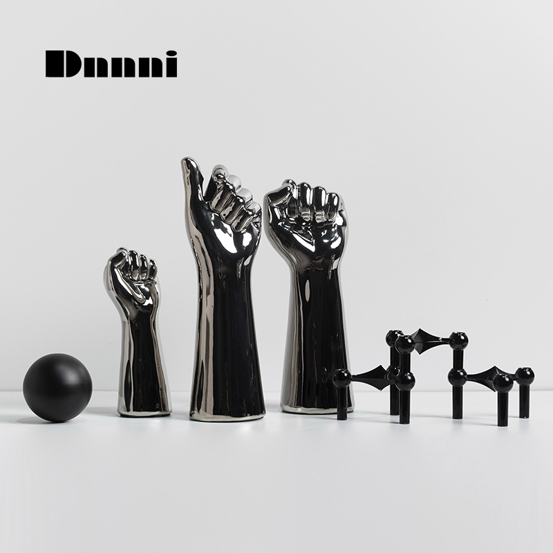 Dnnni light and luxurious hand ceramic pendulum decoration Nordic minimalist creative home hotel decent board room dining room Dining Room Ornament