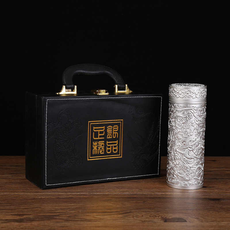 Kowloon Cup Silver Plated Vacuum Coast Cup Cup Cup Cup Cup Preservation Cup Gift Gift