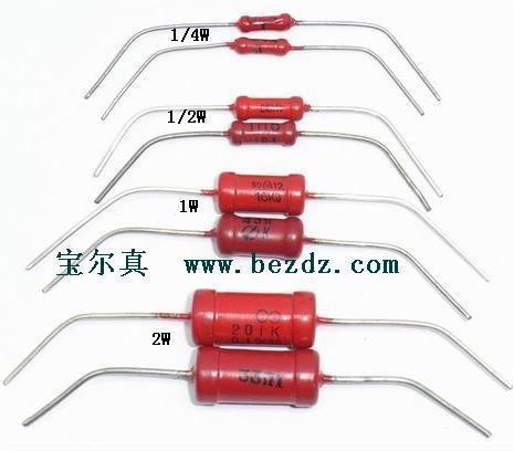Domestic military-1W big red gun Dahongpao metal resistance accuracy of 5% Complete specifications