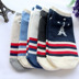 Vớ Hàn Quốc vớ nữ mùa hè vớ cotton mùa hè Cao su gió mỏng phần thấm hút mồ hôi thấp để giúp tất sinh viên eo thấp vớ da dài Bít tất nữ