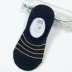 Vớ vô hình nữ mùa hè mỏng mảnh vớ cotton mỏng Hàn Quốc sáng lụa bạc hành tây pinstripe vớ chống vớ silicone thiết lập tất cao cổ nam Vớ mắt cá chân