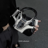 Сумка подмышку, дизайнерская цепь, ретро сумка через плечо, тренд сезона