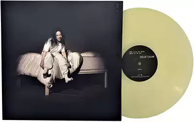 (Brand New Unopened)Billie Eilish Limited Edition Luminous Glue WHEN WE ALL FALL LP