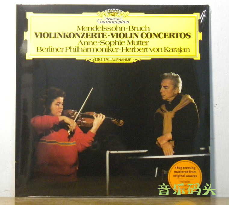 (brand new undemolished) Mutkarajan black gum Mendelssohn: E little tune Violin Concerto LP