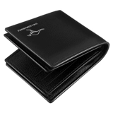 Кожаный короткий вместительный и большой бумажник с молнией, из натуральной кожи