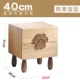 Дубовая кроватка для кровати из натурального дерева, 40