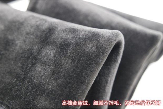 Mùa thu và mùa đông kapok dày cộng với nhung ấm áp trên tất đầu gối miếng đệm đầu gối đùi đùi thiết lập legging chân lạnh cũ vớ bàn