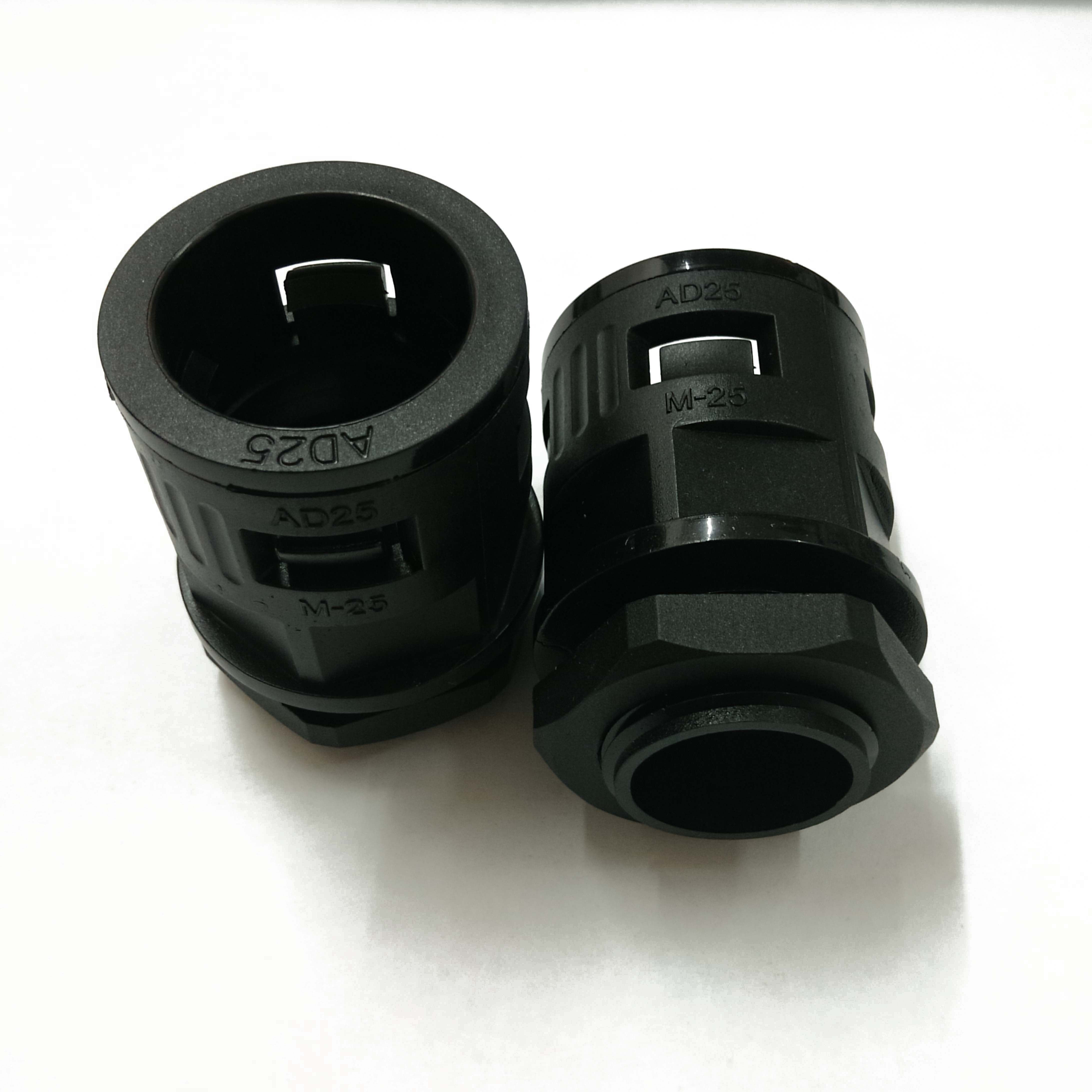 Card to AD25 PG19 Wave Couple Coupling Nylon Hose Coupling Ad25 M25x1 5 Corrugated Coupling