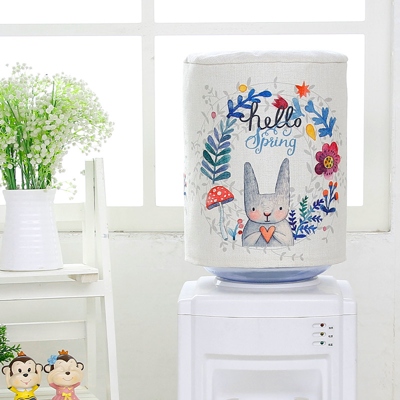 Korean-style Nordic living room water dispenser cover fabric water dispenser cover bucket cover dust cover cover cloth bucket water cover