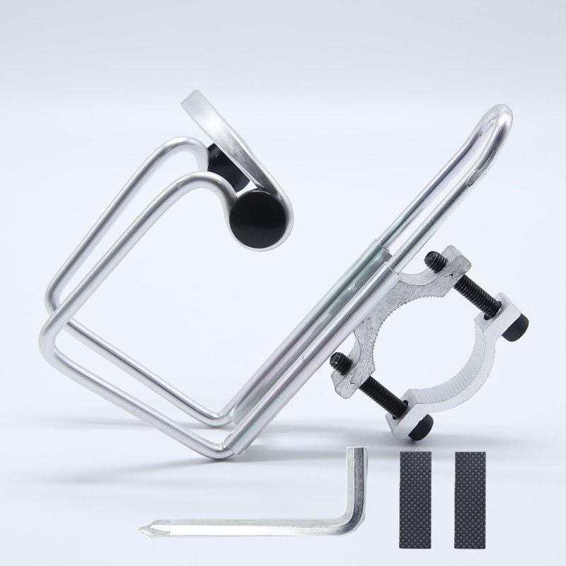 Adjustable aluminum alloy bike kettle shelf Insurance Lever Scooter water bottle rack Riding Cup Racks