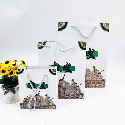 Dunhuang characteristic flying celestial algae well Musicians and Musicians handbag gift bag packaging bag