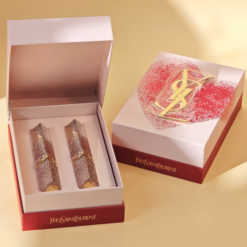 Ysl Saint Laurent Valentine's Day Limited Edition 1988 Pink Star Lipstick 1936 Double Valentine's Day Gift Box New Year's Gift