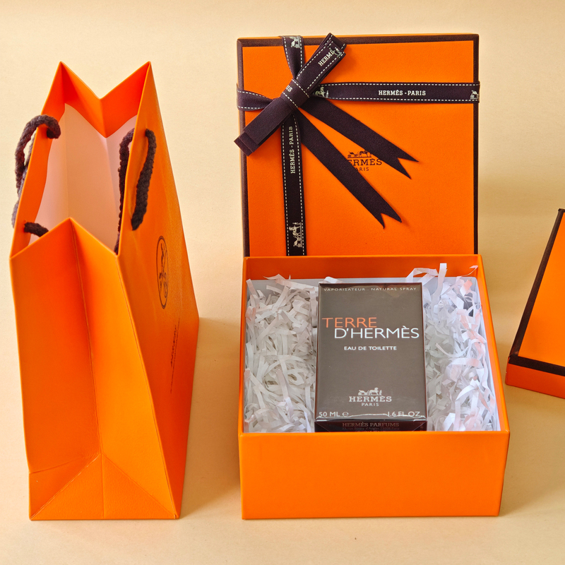 Hermes Hermes Men's Eau De Toilette 50ml Men's Perfume Woody Tone Birthday Gift Gift Box for Men