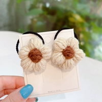 В форме цветка, бежевый, 1 пары