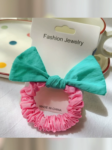 Детская резинка для волос, милый аксессуар для волос с бантиком, заколка для волос