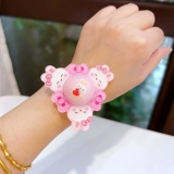 Детский крутящийся браслет, волчок с подсветкой, игрушка для мальчиков, аксессуар, подарок на день рождения