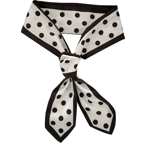 Повязка на голову, ретро резинка для волос, брендовый аксессуар для волос, шейный платок с бантиком, французский стиль