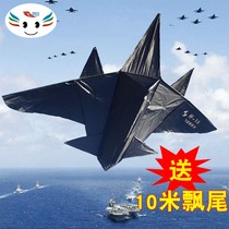 Aircraft kite Children adult medium and large fighter kite Breeze easy to fly three-dimensional new Feiyang Weifang kite