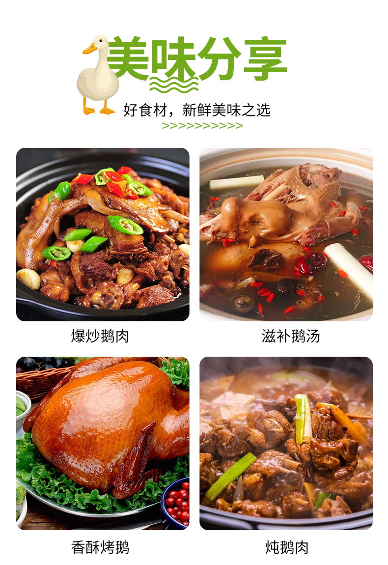 守绿 农家散养土鹅 6斤 活体现杀 图8