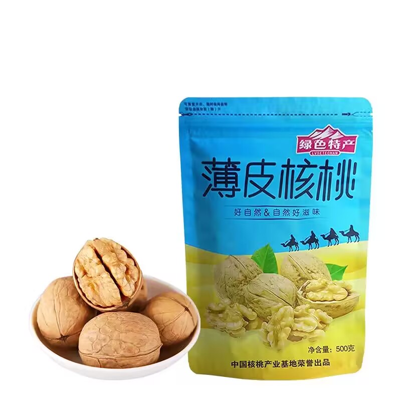 枣乐趣~新疆阿克苏纸皮核桃335g