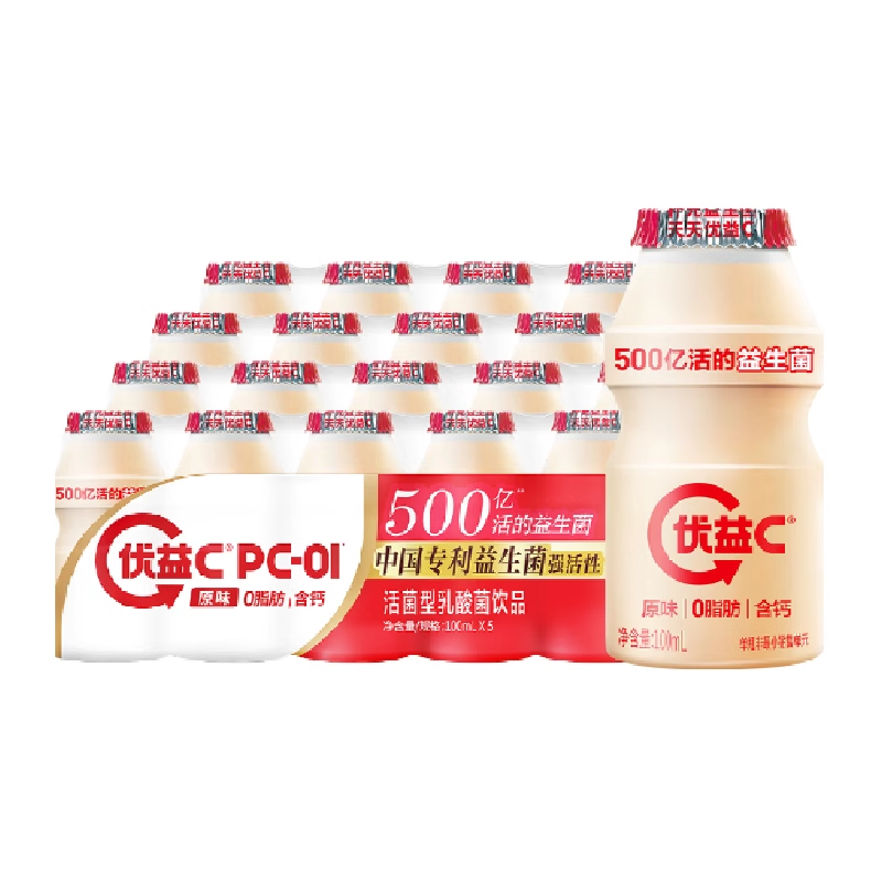 蒙牛优益C原味活菌型