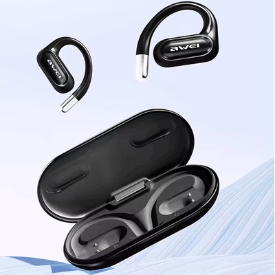 awei骨传导无线挂耳式蓝牙耳机