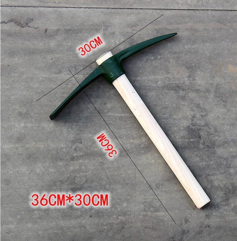 Cross Pick Crane Mouth Agricultural Digging Bamboo Shoots God Ware Hoe Outdoor Boarding A Digger Small Mountain Hoe Dig Caterpillar Fungus Tools Home