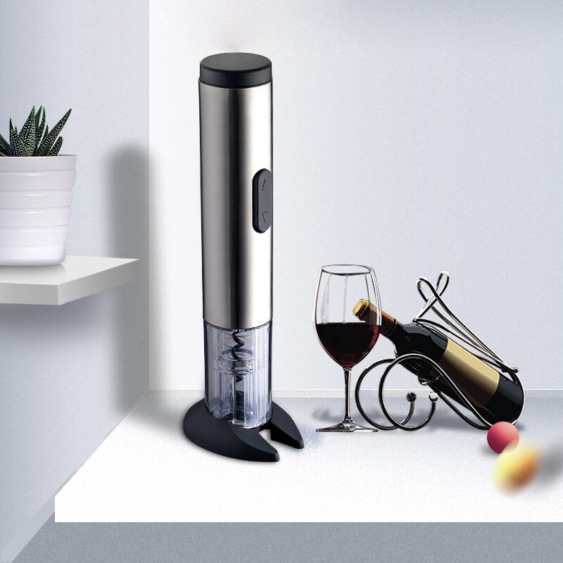Red Wine Bottle Opener Stainless Steel Fumbling battery Fully Automatic Home Multifunction Open Red Wine Electric Screwdrivers