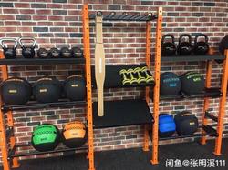 Gym-specific personal training gadget kettlebell medicine ball croissant storage rack crossfit multi-functional training rack