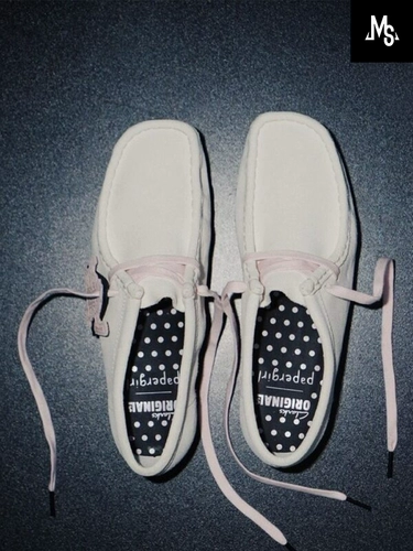 Clarks Wallabee британские винтажные мужские и женские замшевые туфли-кенгуру цвета хаки на шнуровке с низкой резиновой подошвой