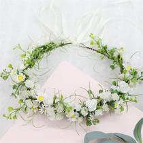 New Super Fairy Fairy Garland Headdress Forest Forest Girl Flower Fairy Childrens Bridal Corolla Starry Gypsophila Rattan Headband