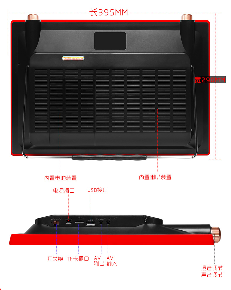 Malata ông già hát máy xem rạp hát máy cũ rạp hát máy gia đình di động đa chức năng nhảy HD máy nghe nhạc video vuông nhỏ nhảy TV màn hình lớn máy video màn hình lớn - Trình phát TV thông minh cục phát wifi 4g giá rẻ