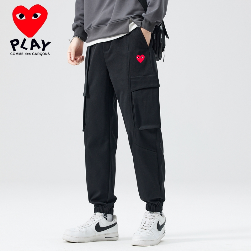 (Three-fold zone) (autumn winter heat pin) -- time-limited second kill -- autumn embroidered light extravagant casual bundle of pants 13 -Taobao