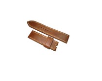 Original dress Bandabet Bandarbeit Brown Calf men matt brown cow leather strap 24 24mm